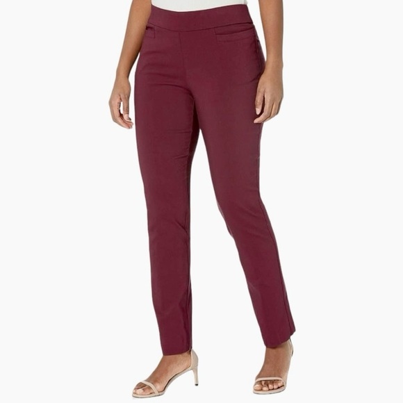 Briggs NY Size 10 Super Stretch-Pull On-Straight Leg-Comfort Elastic Wai… - Picture 1 of 7
